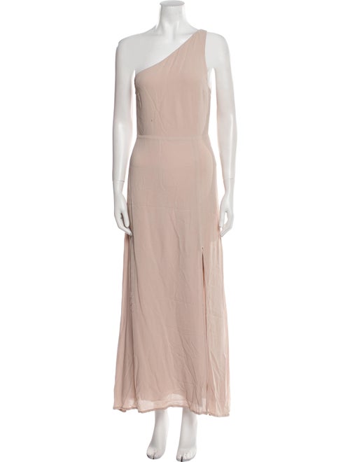 Reformation One-Shoulder Long Dress
