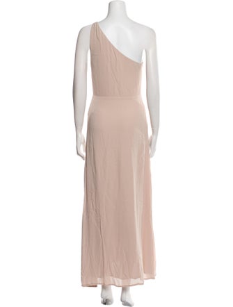 Reformation One-Shoulder Long Dress