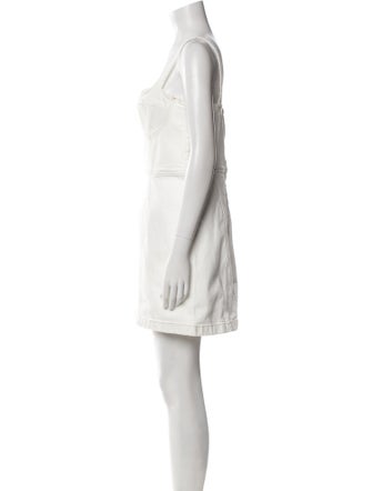 Reformation Square Neckline Mini Dress