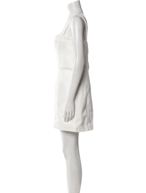 Reformation Square Neckline Mini Dress