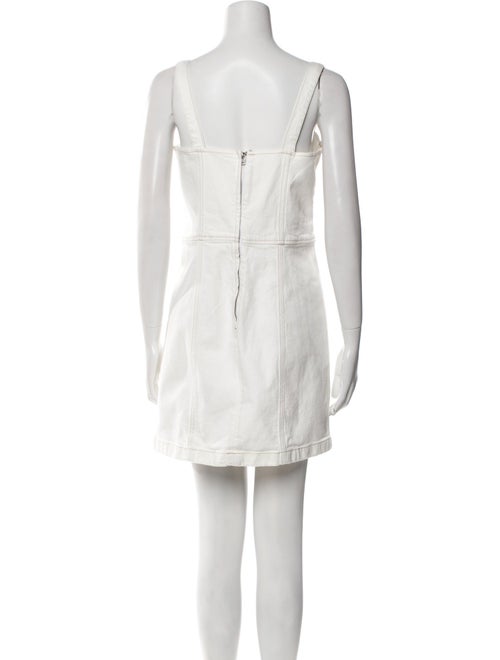 Reformation Square Neckline Mini Dress