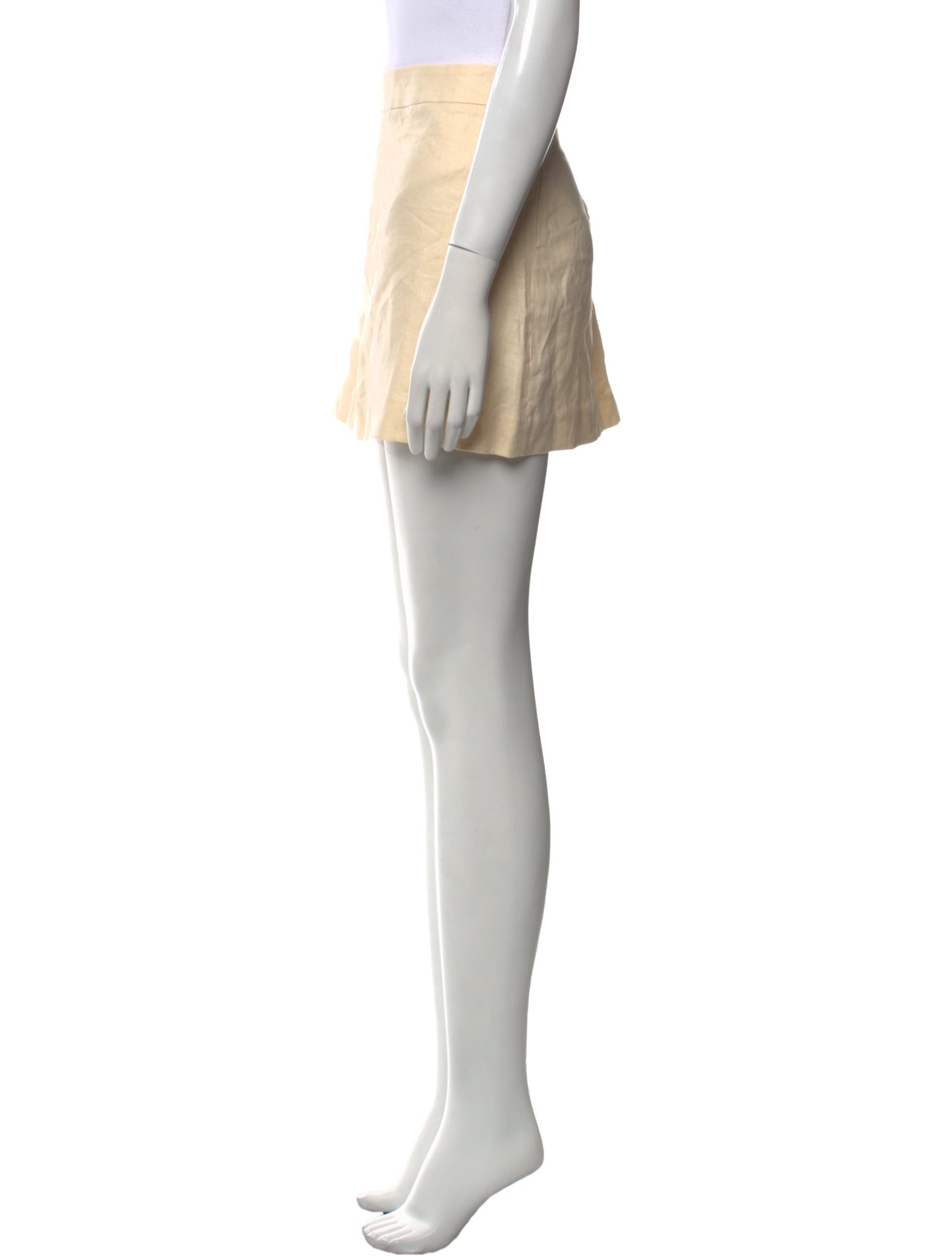 Reformation Linen Mini Skirt