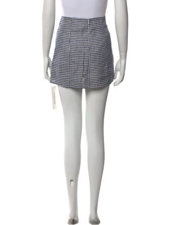 Reformation Linen Mini Skirt