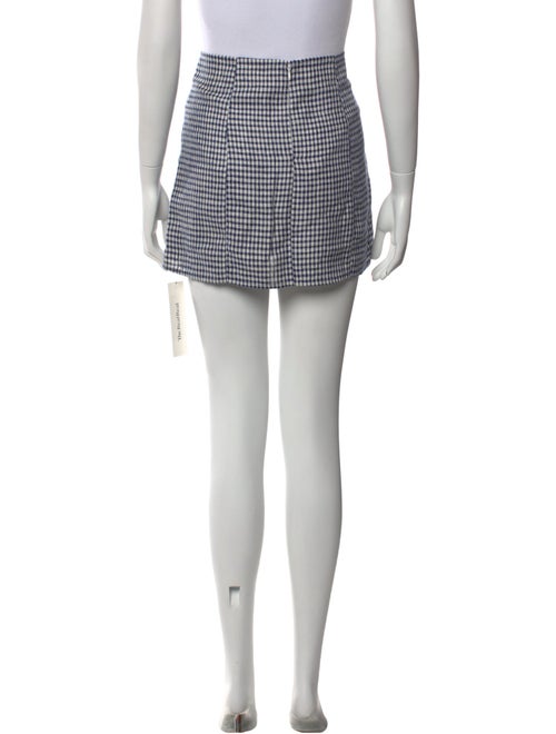 Reformation Linen Mini Skirt