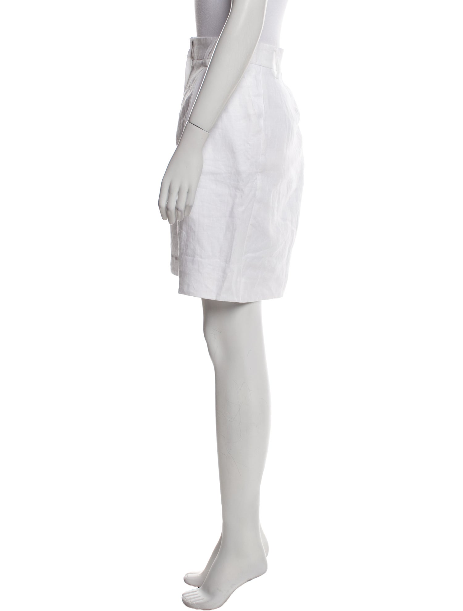 Reformation Linen Knee-Length Shorts