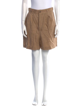 Reformation Linen Knee-Length Shorts