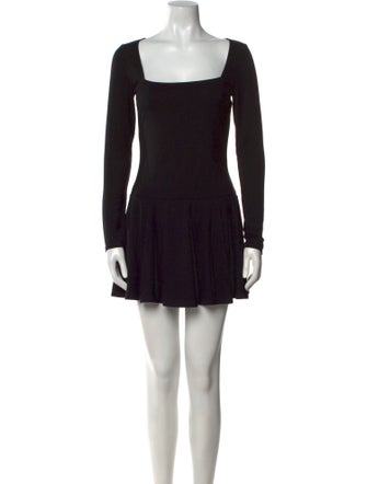 Reformation Square Neckline Mini Dress