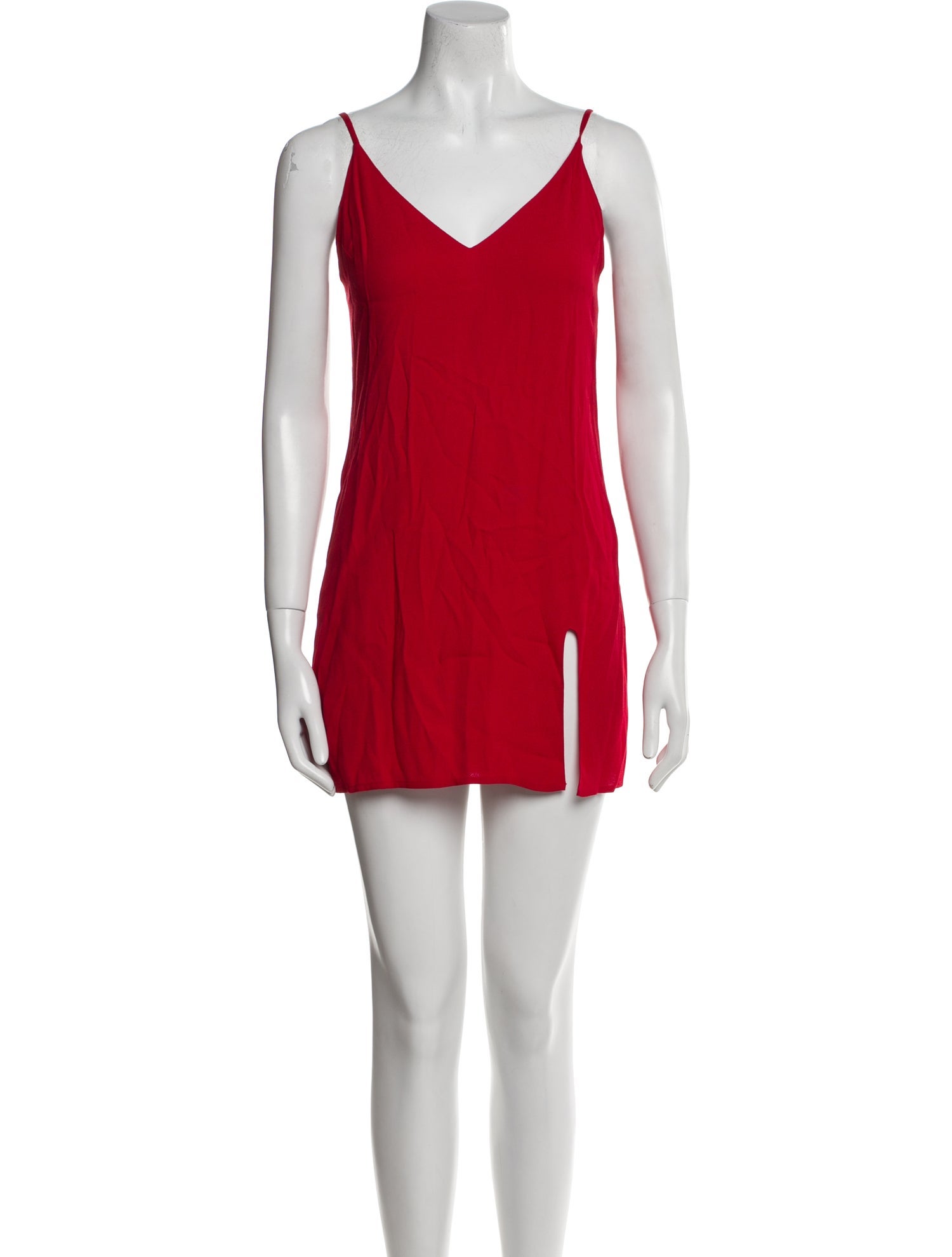 Reformation V-Neck Mini Dress