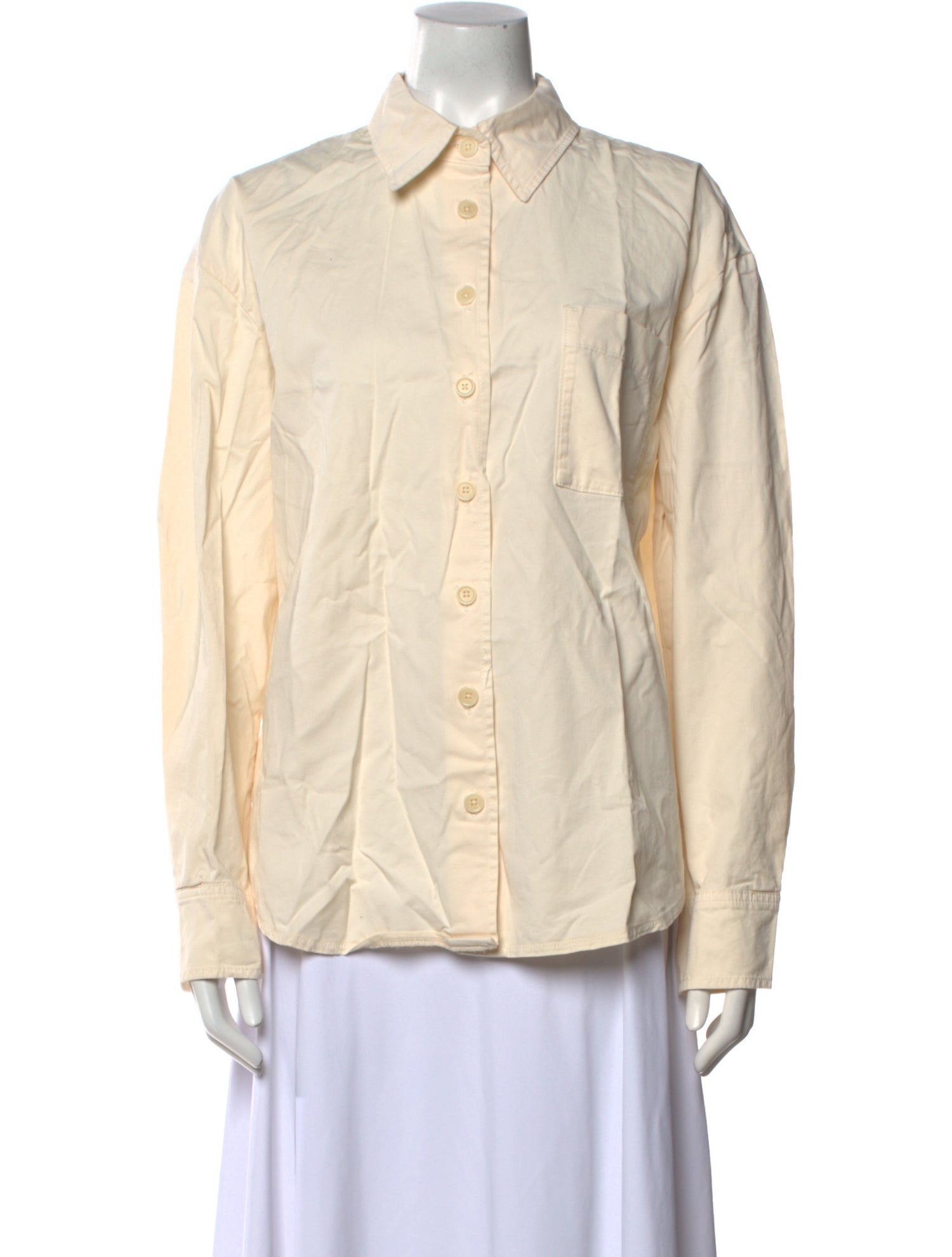 Reformation Long Sleeve Button-Up Top w/ Tags