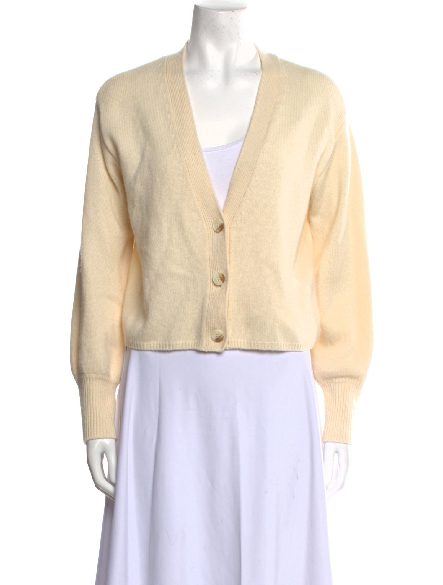 Reformation Cashmere V-Neck Sweater