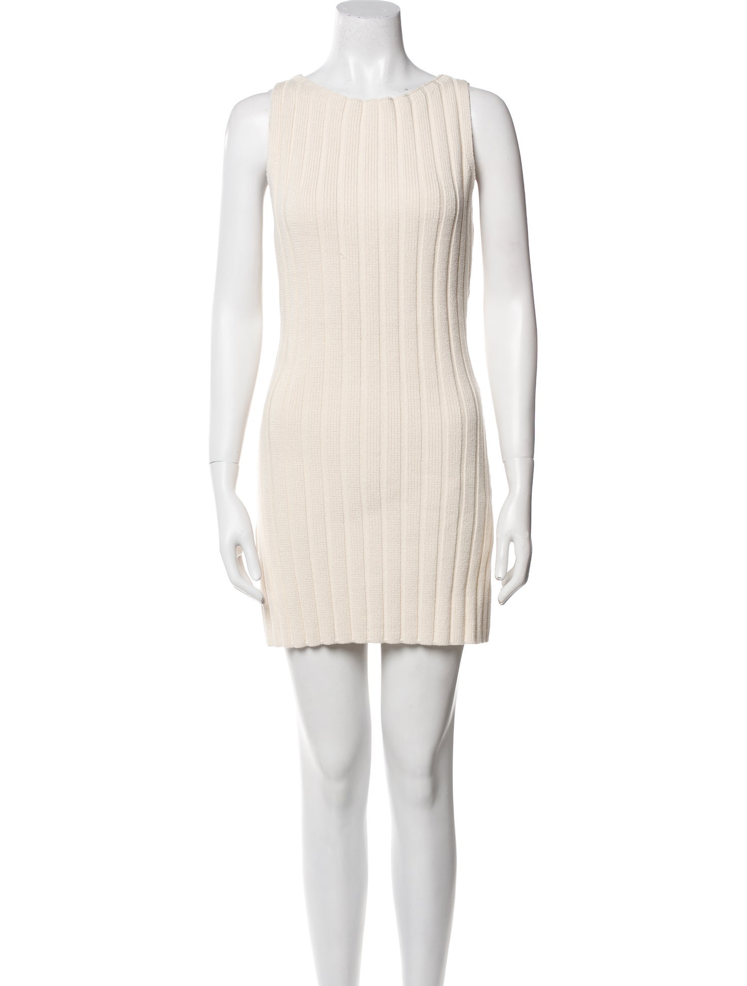 Reformation Bateau Neckline Mini Dress