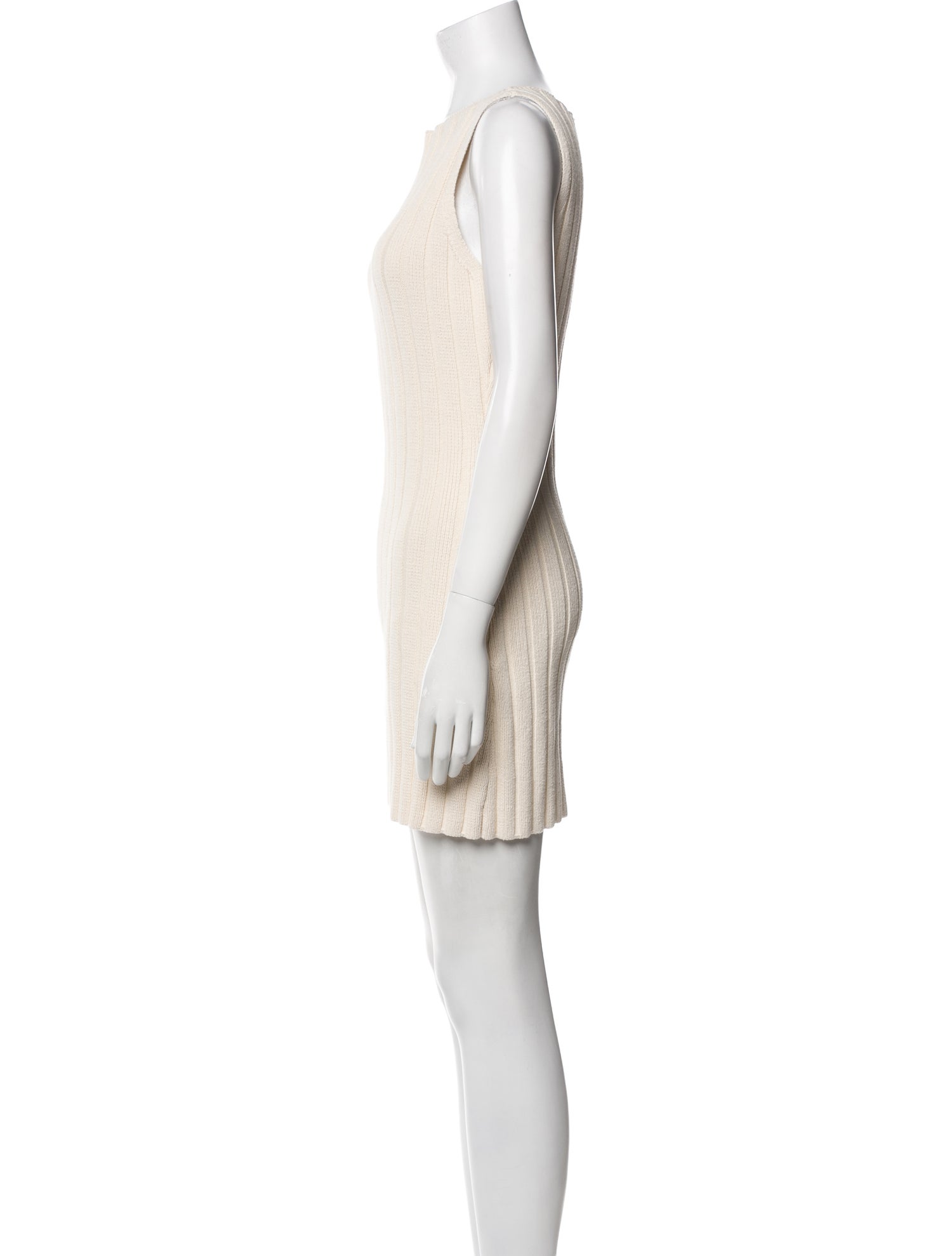 Reformation Bateau Neckline Mini Dress