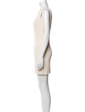 Reformation Bateau Neckline Mini Dress