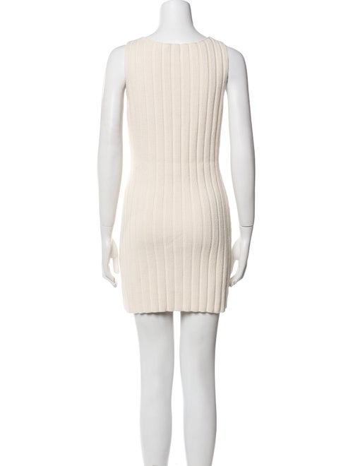 Reformation Bateau Neckline Mini Dress