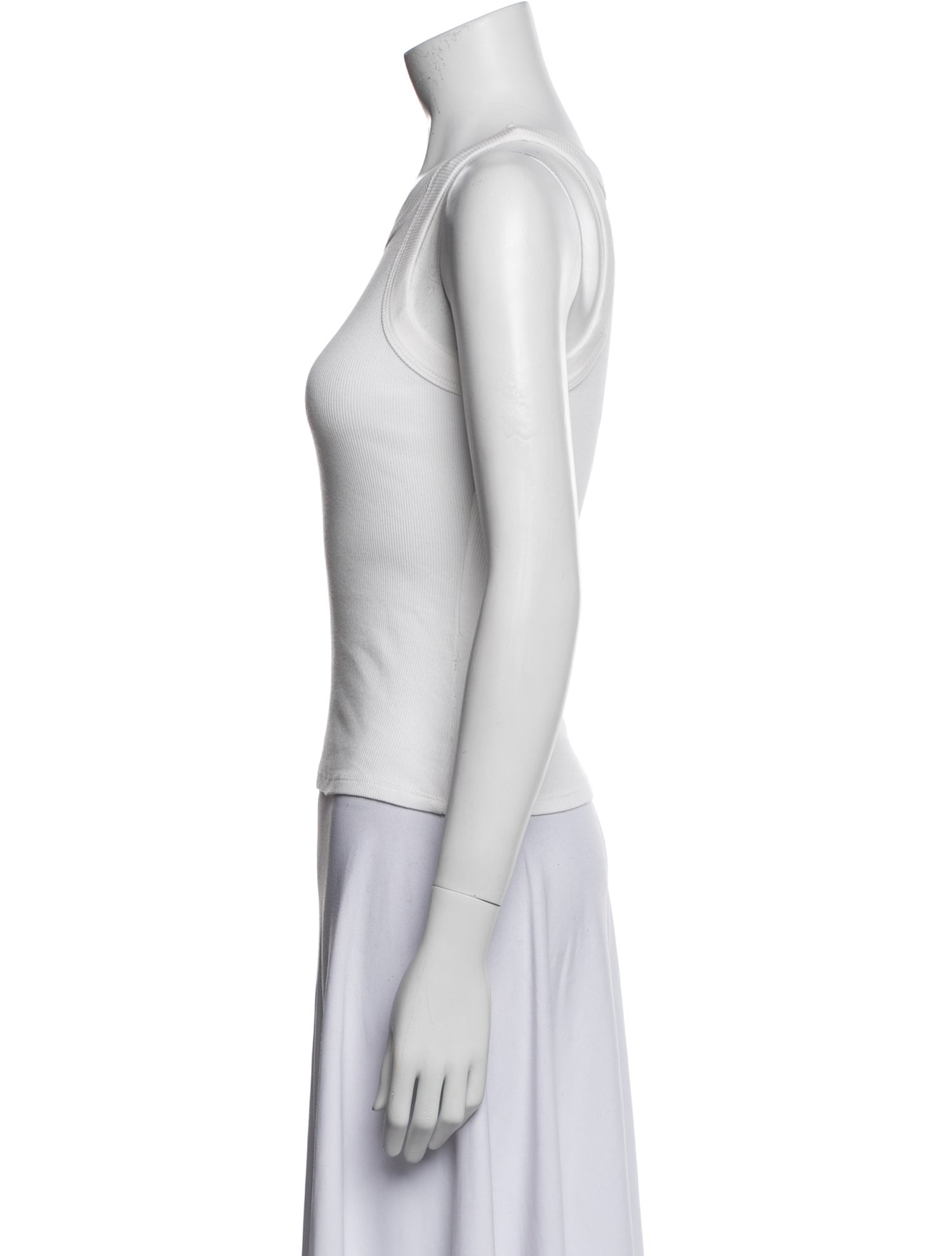 Reformation Crew Neck Sleeveless Top