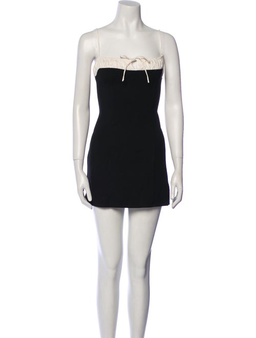 Reformation Square Neckline Mini Dress