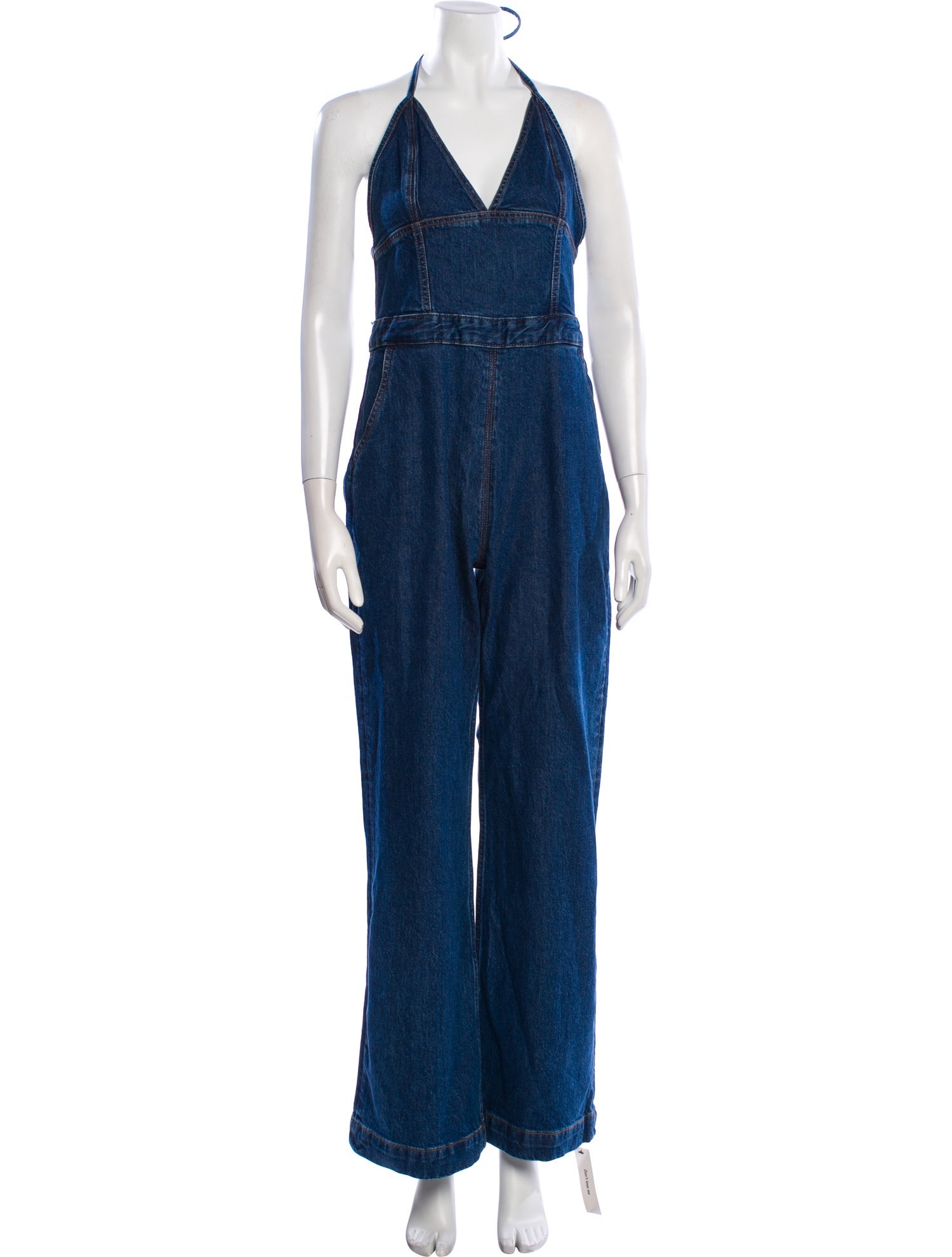 Reformation Halterneck Jumpsuit w/ Tags