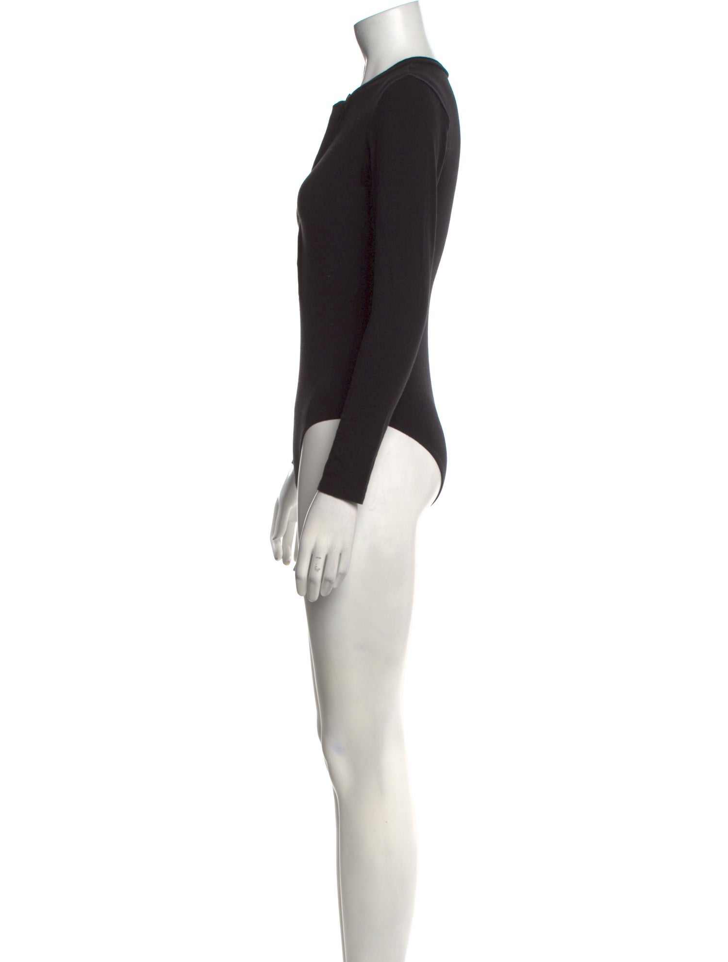 Reformation Mock Neck Long Sleeve Bodysuit