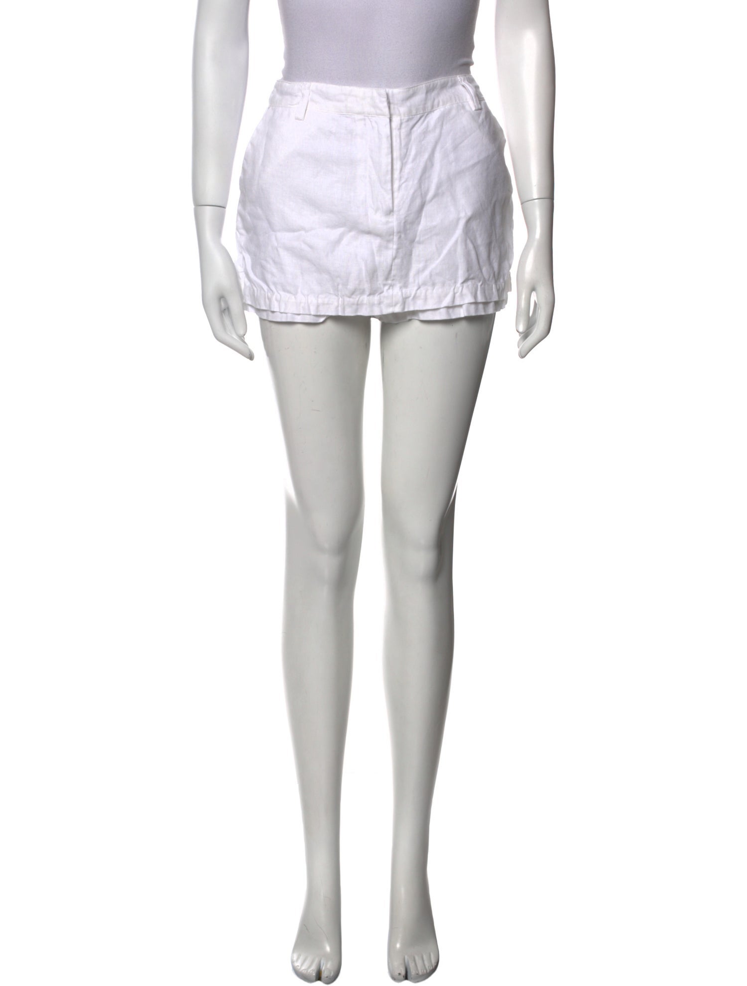 Reformation Linen Mini Shorts