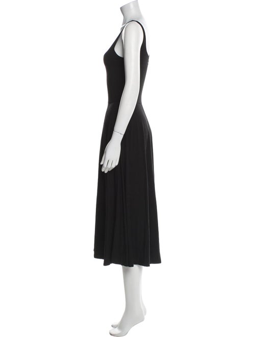 Reformation Scoop Neck Midi Length Dress