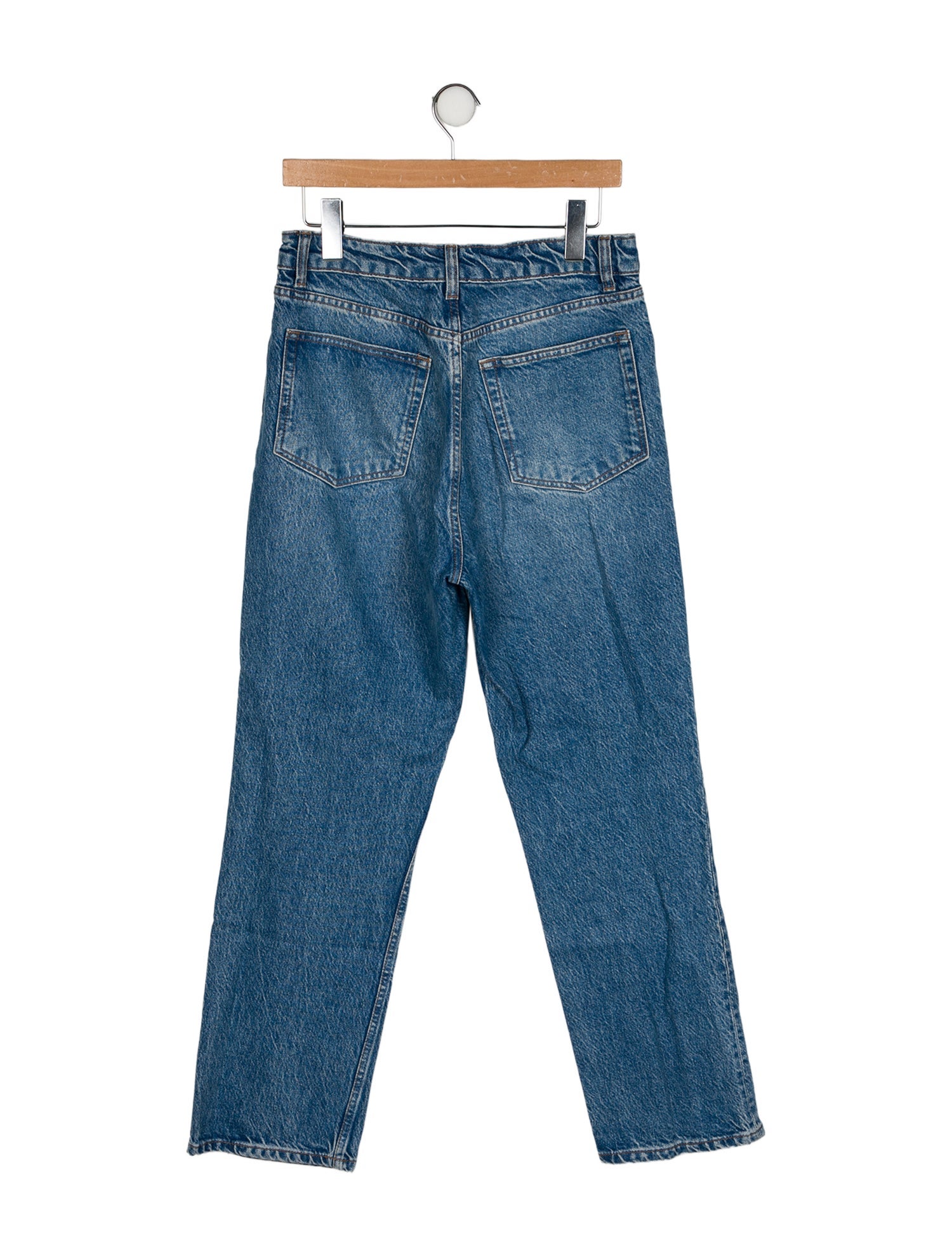 Reformation High-Rise Straight Leg Jeans