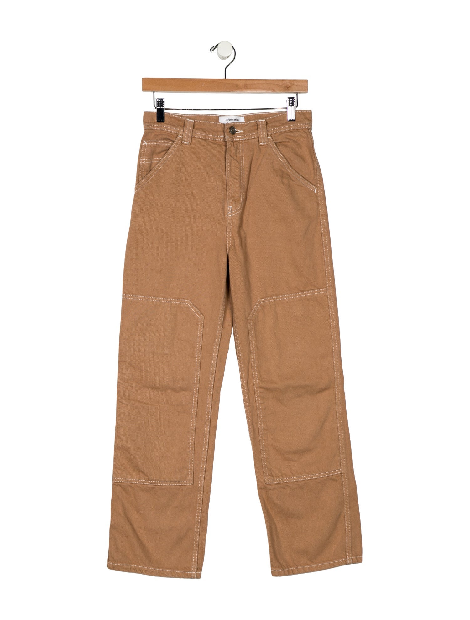 Reformation High-Rise Straight Leg Jeans