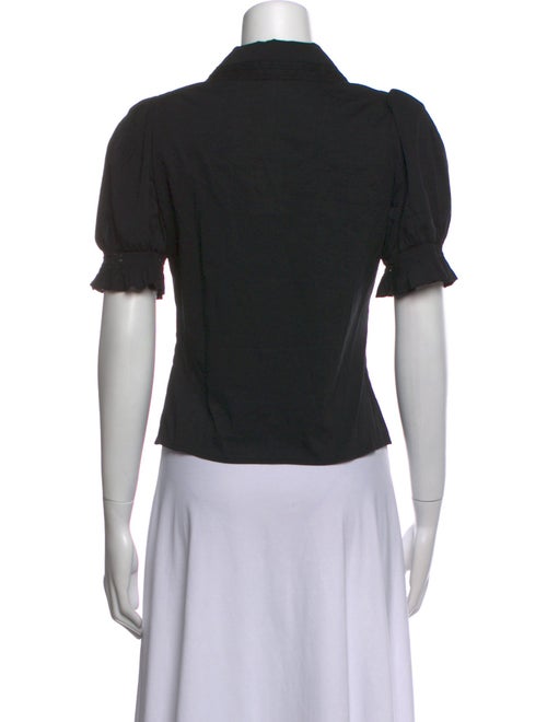 Reformation Short Sleeve Crop Top