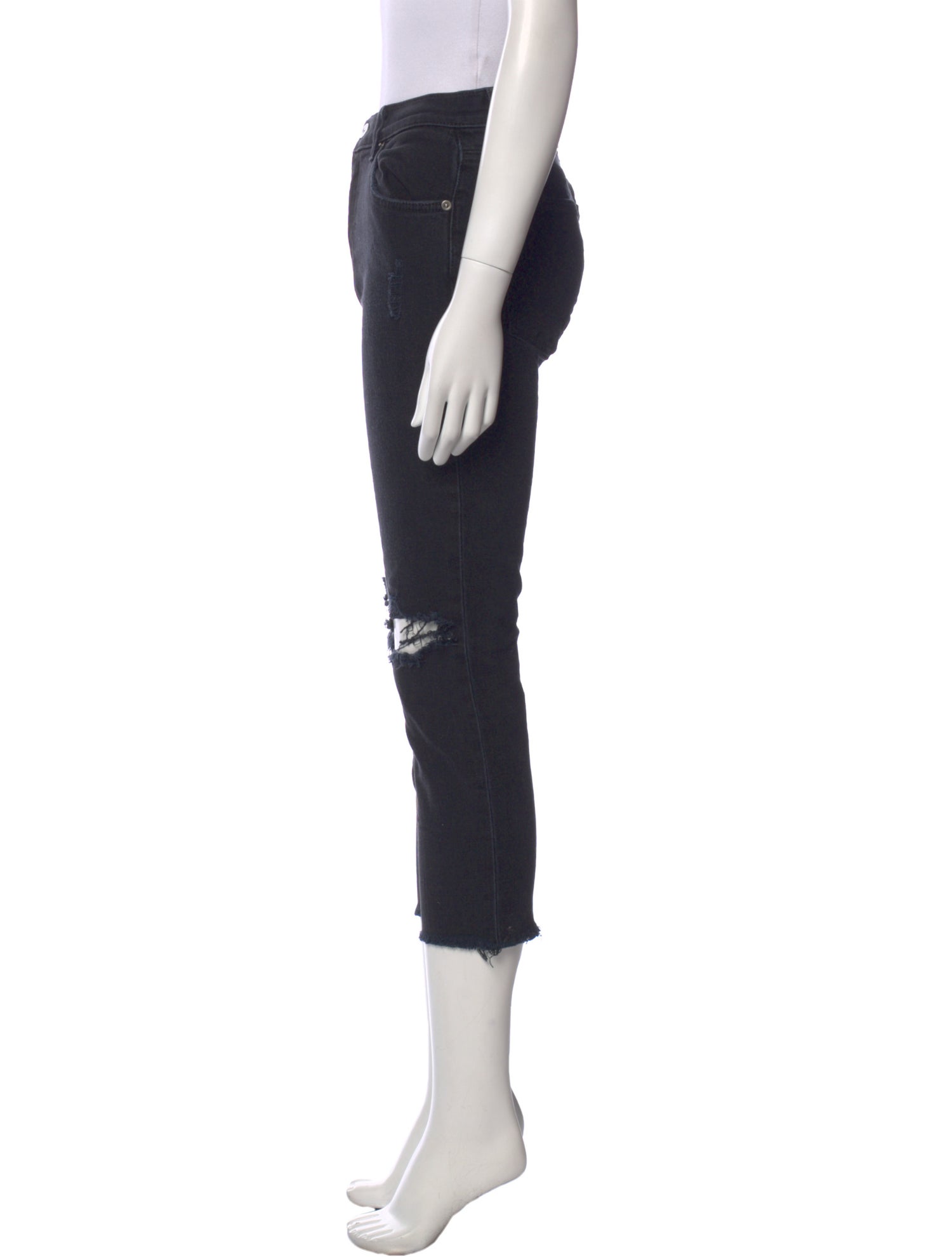 Reformation Mid-Rise Straight Leg Jeans