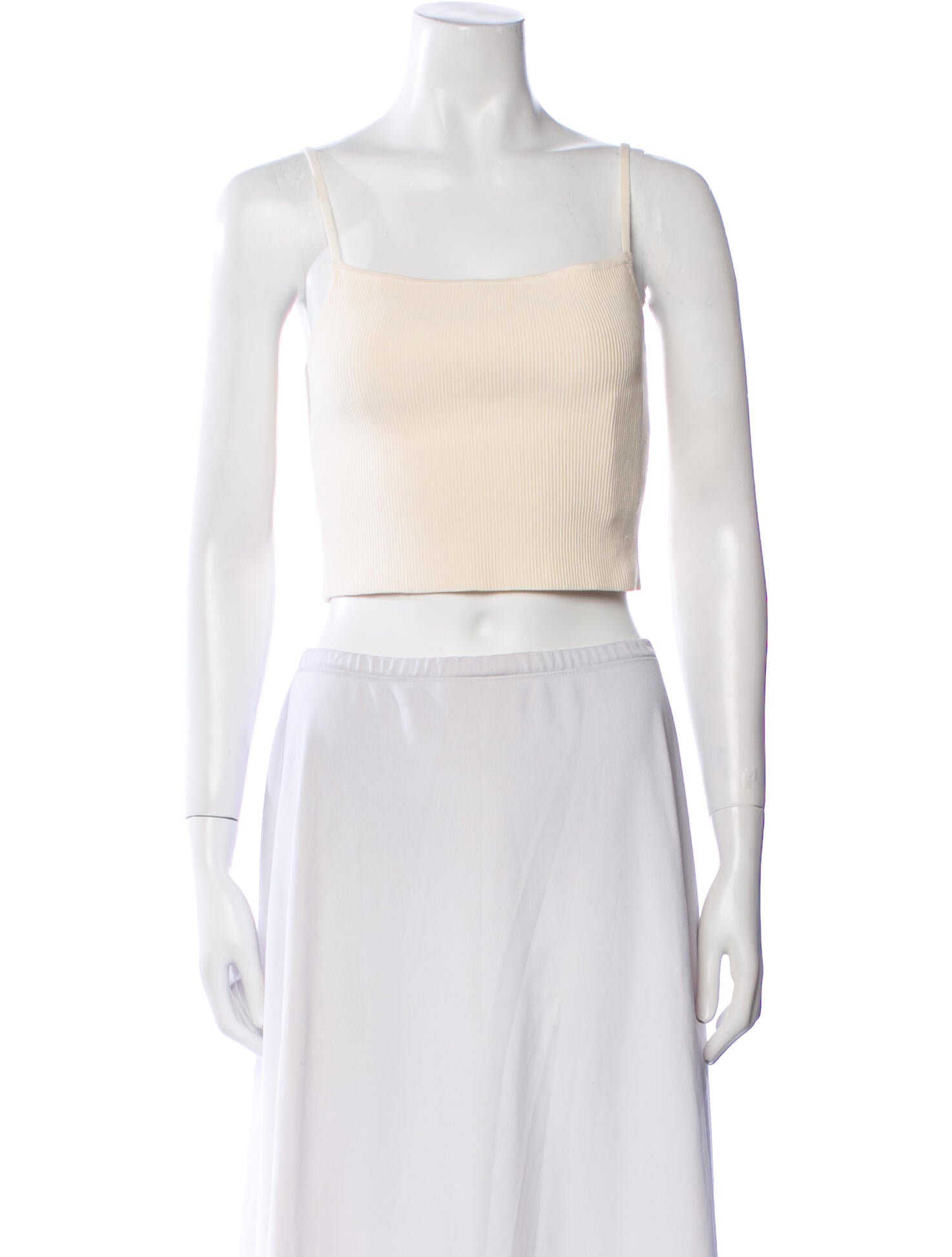 Reformation Square Neckline Sleeveless Crop Top w/ Tags
