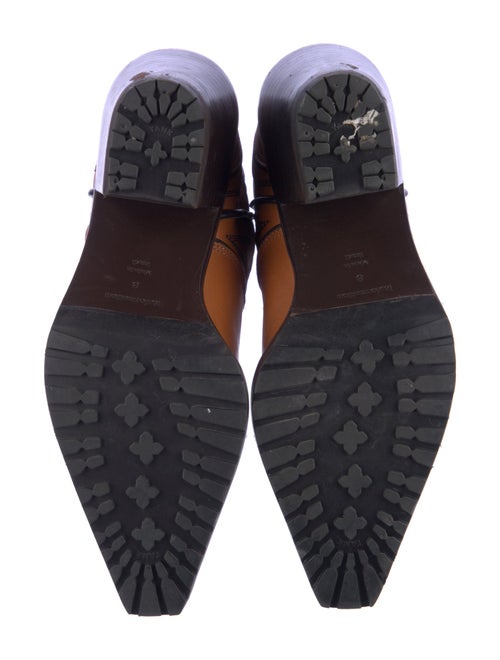 Reformation Leather Western Boots