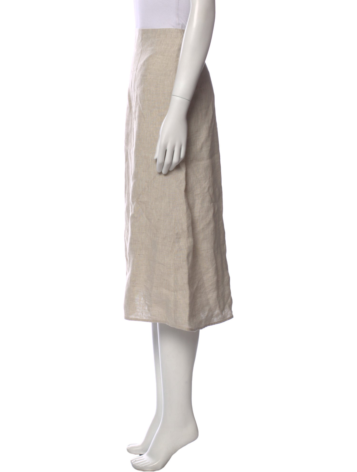 Reformation Linen Midi Length Skirt