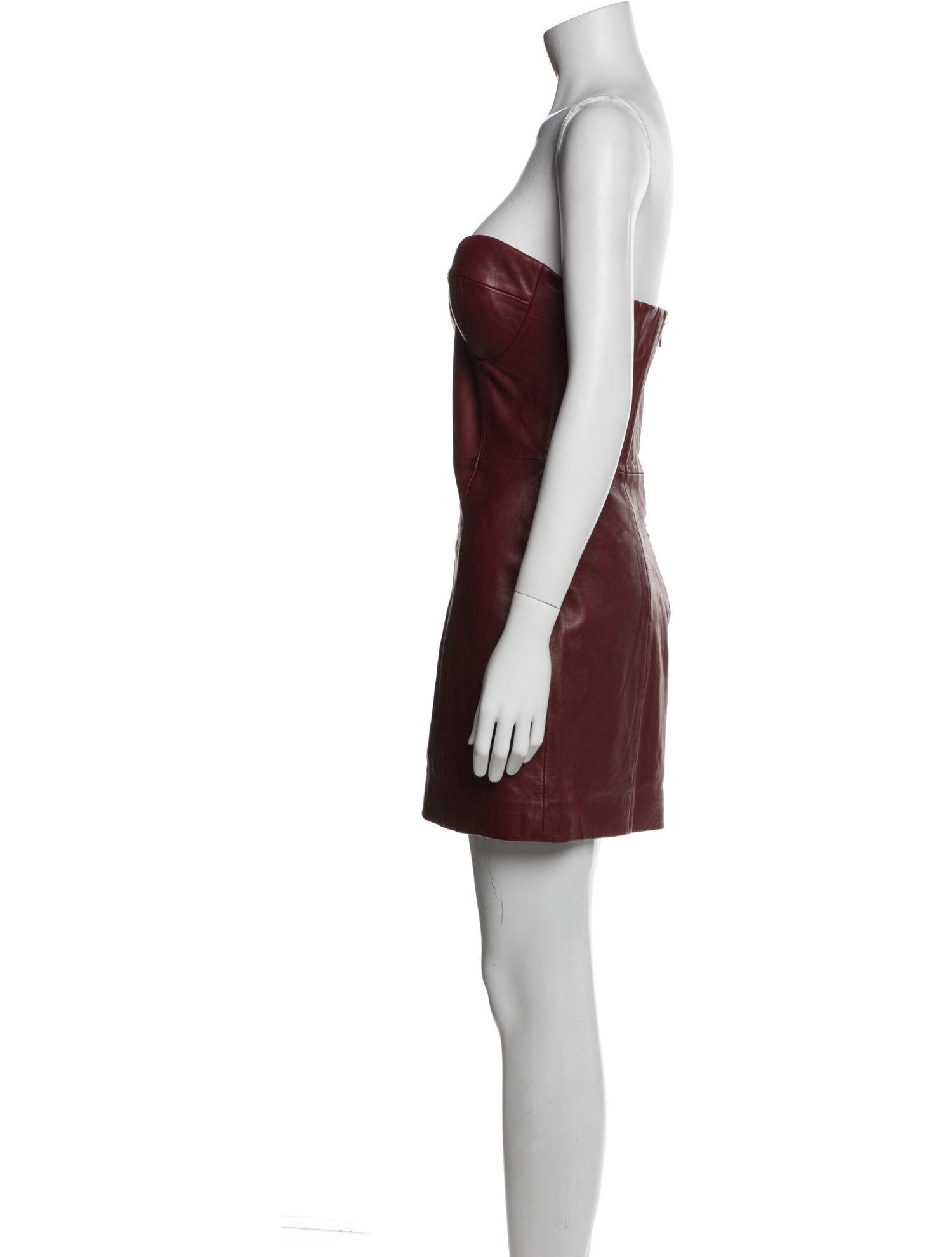 Reformation Leather Mini Dress