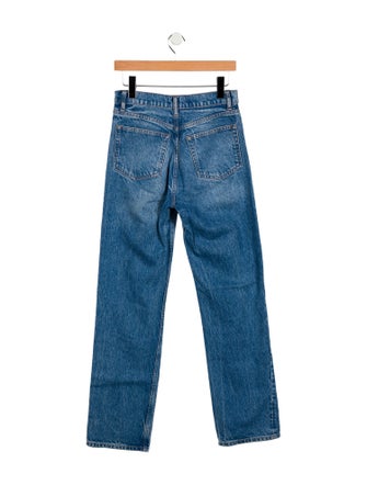 Reformation High-Rise Straight Leg Jeans