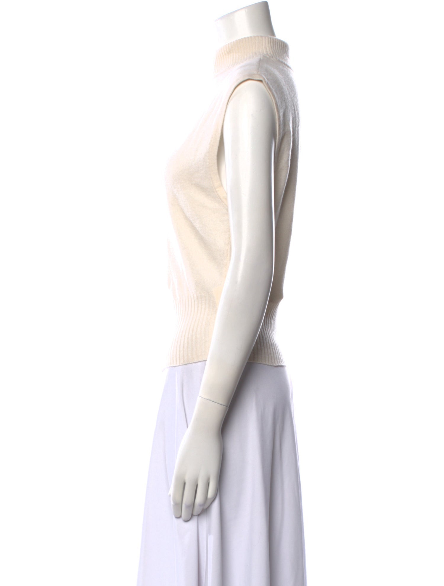 Reformation Cashmere Mock Neck Sweater