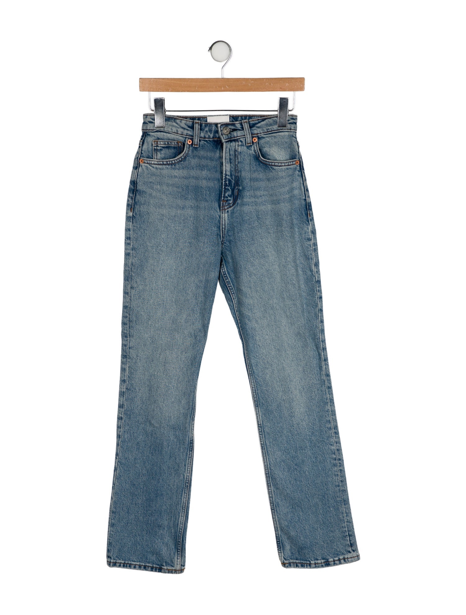 Reformation High-Rise Straight Leg Jeans