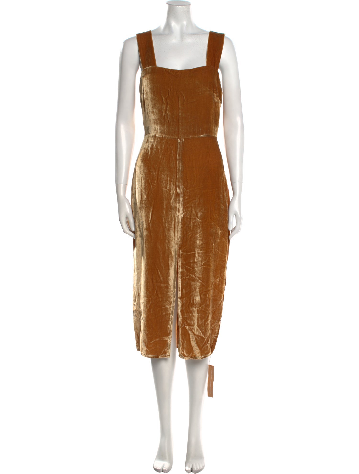 Reformation Square Neckline Midi Length Dress w/ Tags