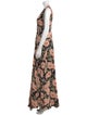 Reformation Floral Print Long Dress