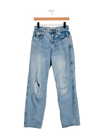 Reformation High-Rise Straight Leg Jeans