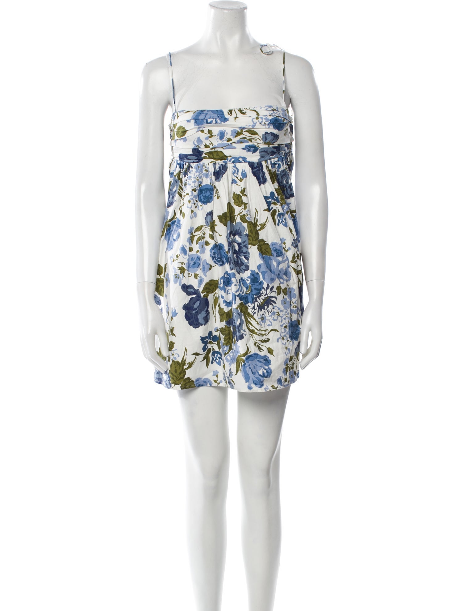 Reformation Floral Print Mini Dress
