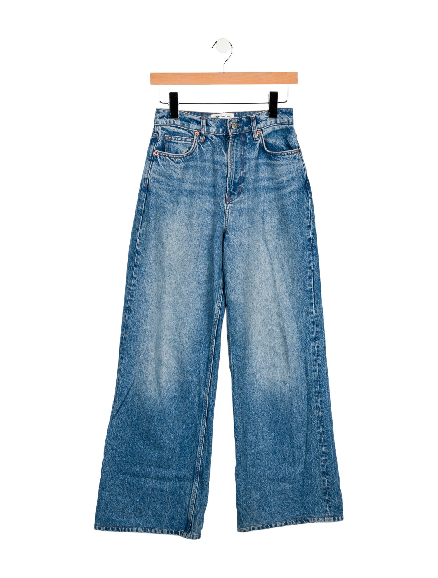 Reformation High-Rise Wide Leg Jeans