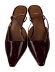 Reformation Leather Slingback Pumps