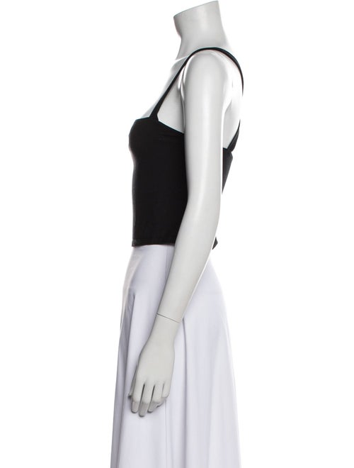 Reformation Square Neckline Sleeveless Crop Top