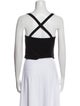Reformation Square Neckline Sleeveless Crop Top
