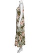 Reformation Floral Print Long Dress