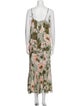 Reformation Floral Print Long Dress