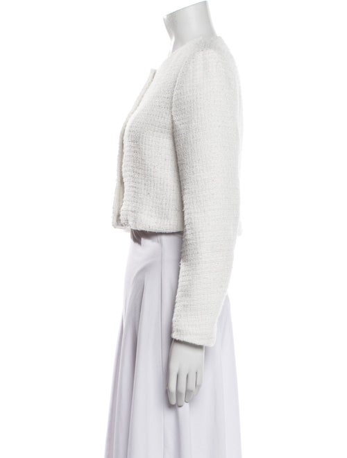 Reformation Tweed Pattern Evening Jacket