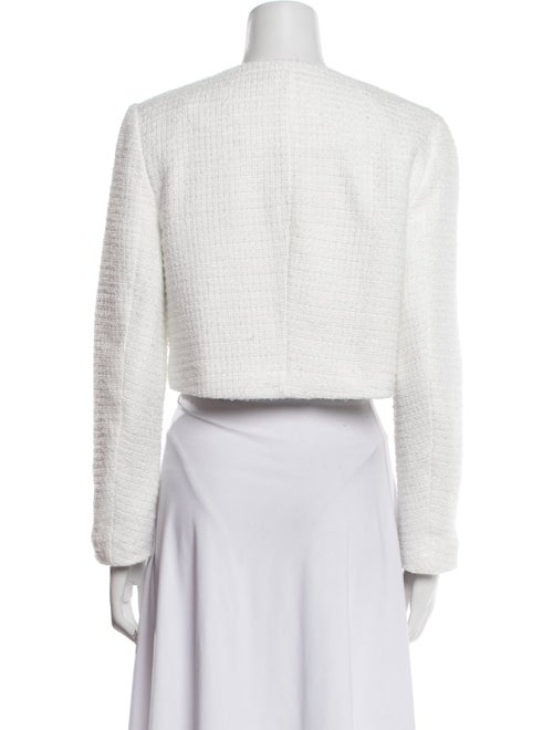 Reformation Tweed Pattern Evening Jacket