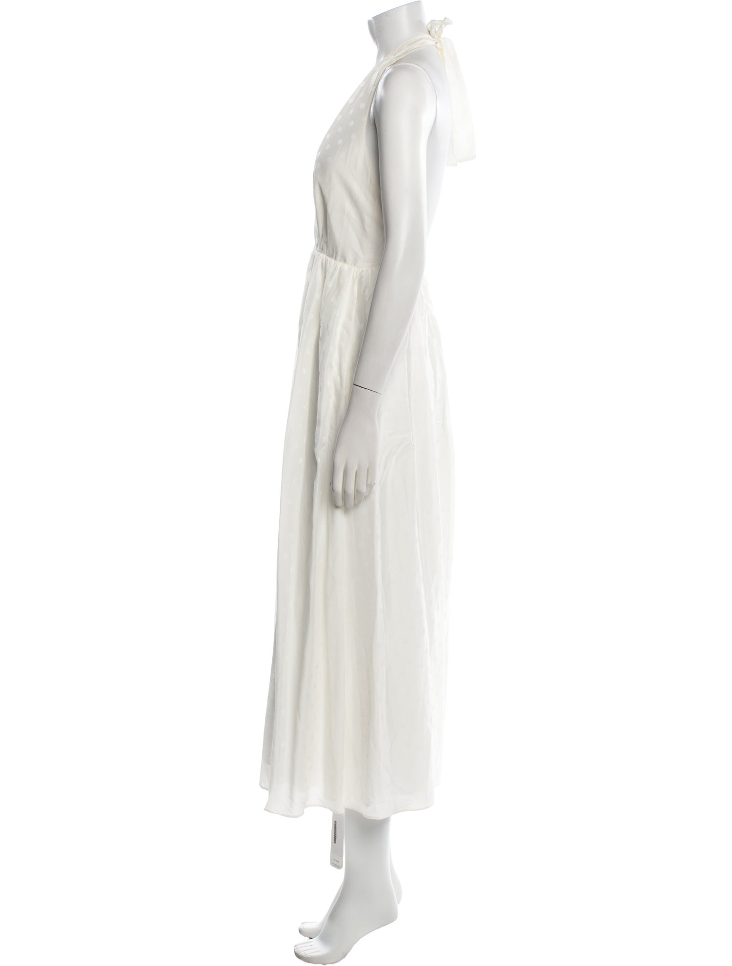 Reformation Halterneck Long Dress