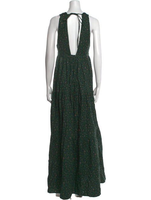 Reformation Floral Print Long Dress