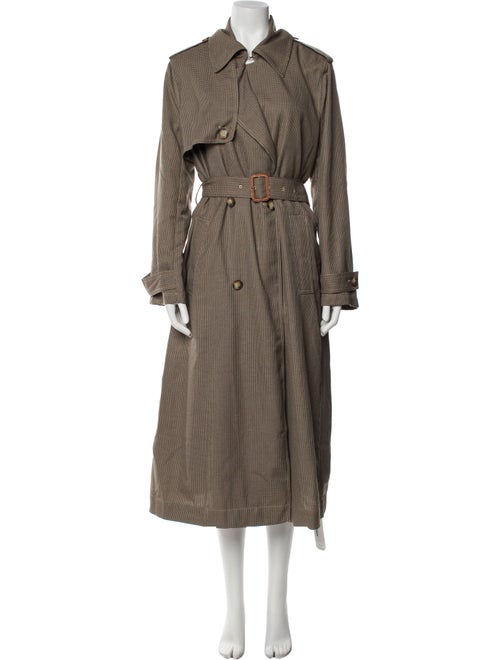 Reformation Plaid Print Utility Jacket